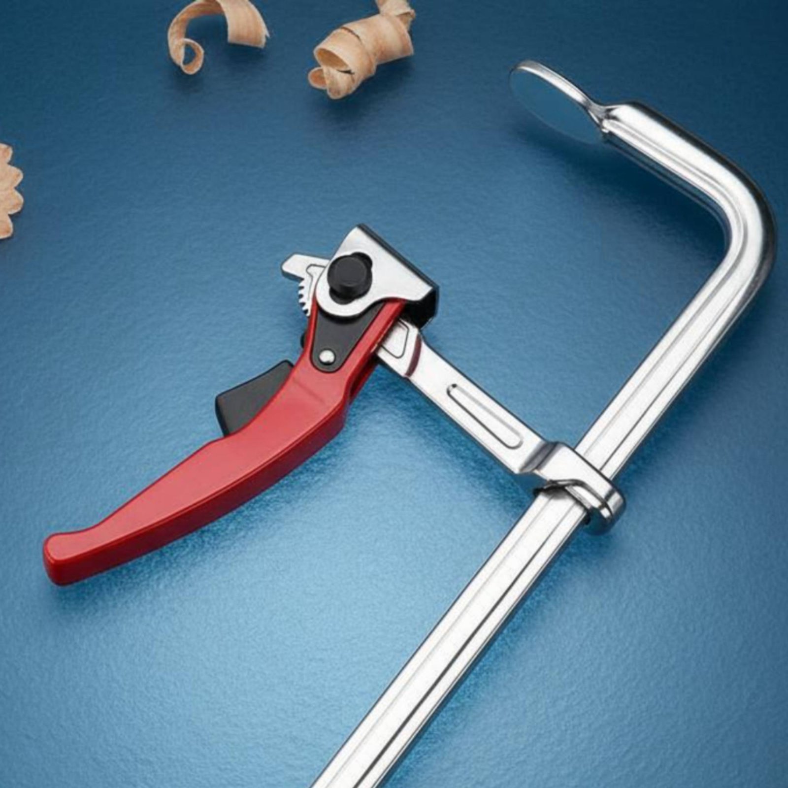 Woodworking Clamp - 2 Pieces Ratchet F Clamp Industrial
