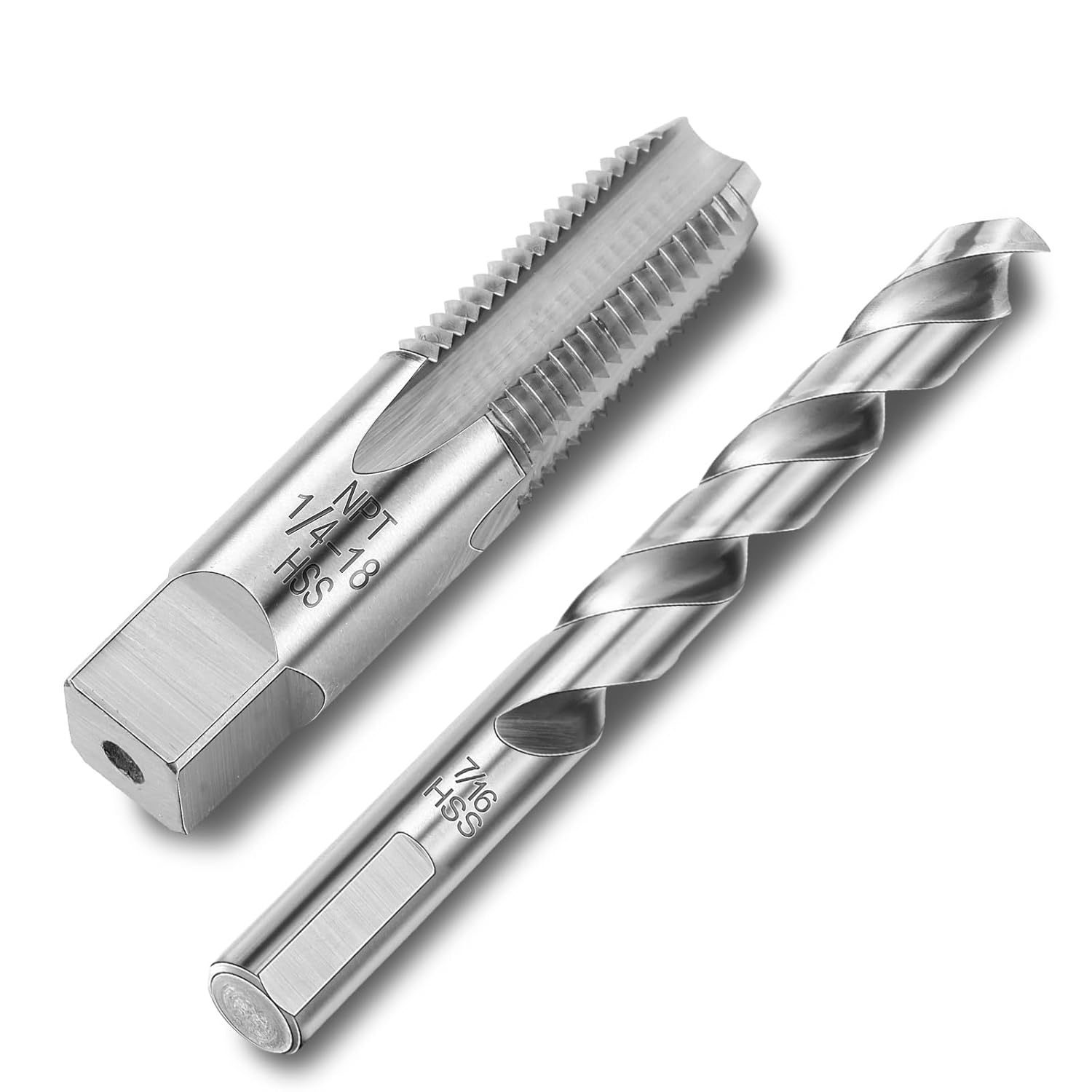 Woodworking Images Free - 1/4-18 NPT Tap & 7/16 Drill
