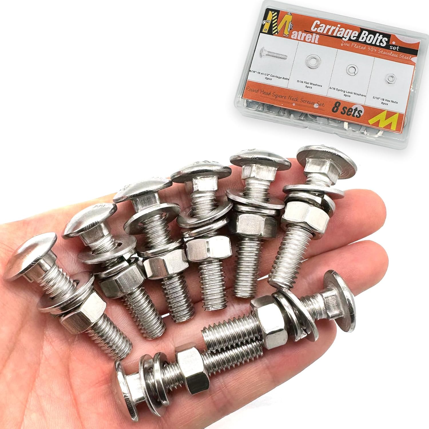 Woodworking Images Free - 304 Stainless Steel Carriage Bolts Kit