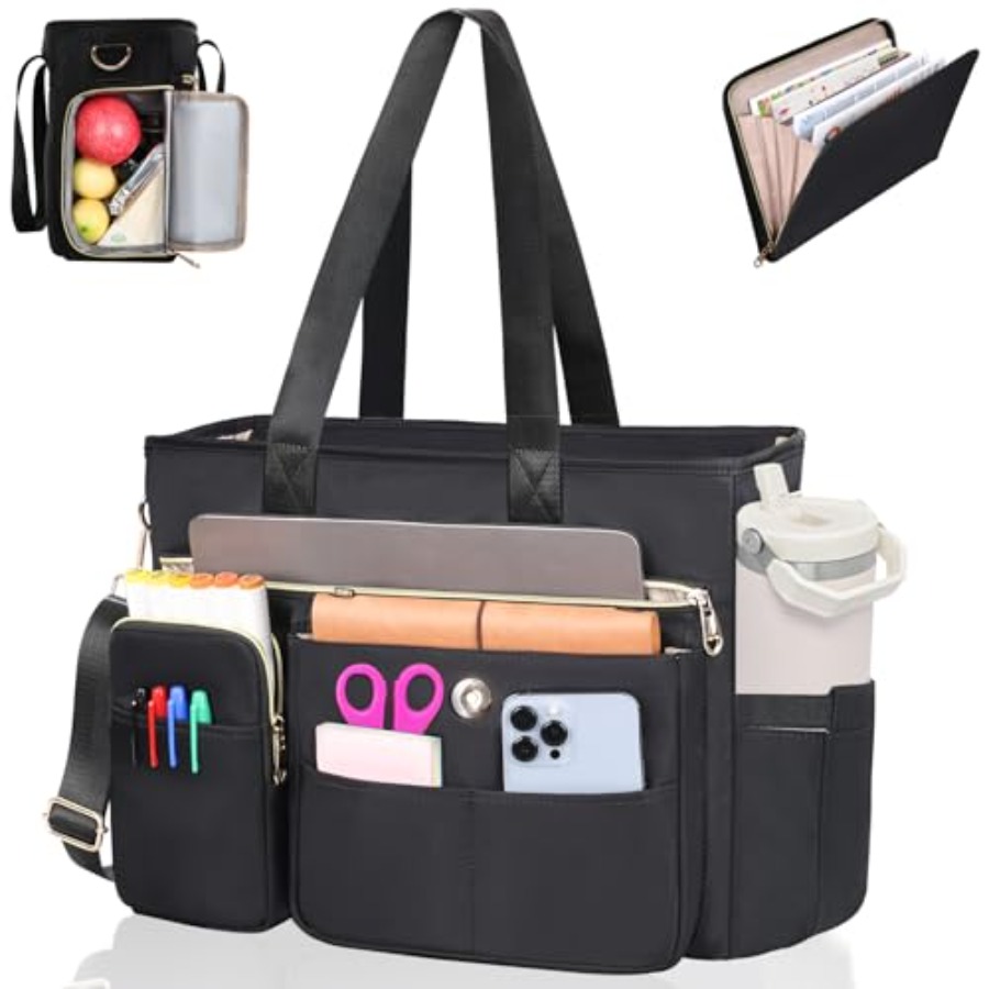 Woodworking Teacher - Women Teacher Tote Bag 2Pcs, ''