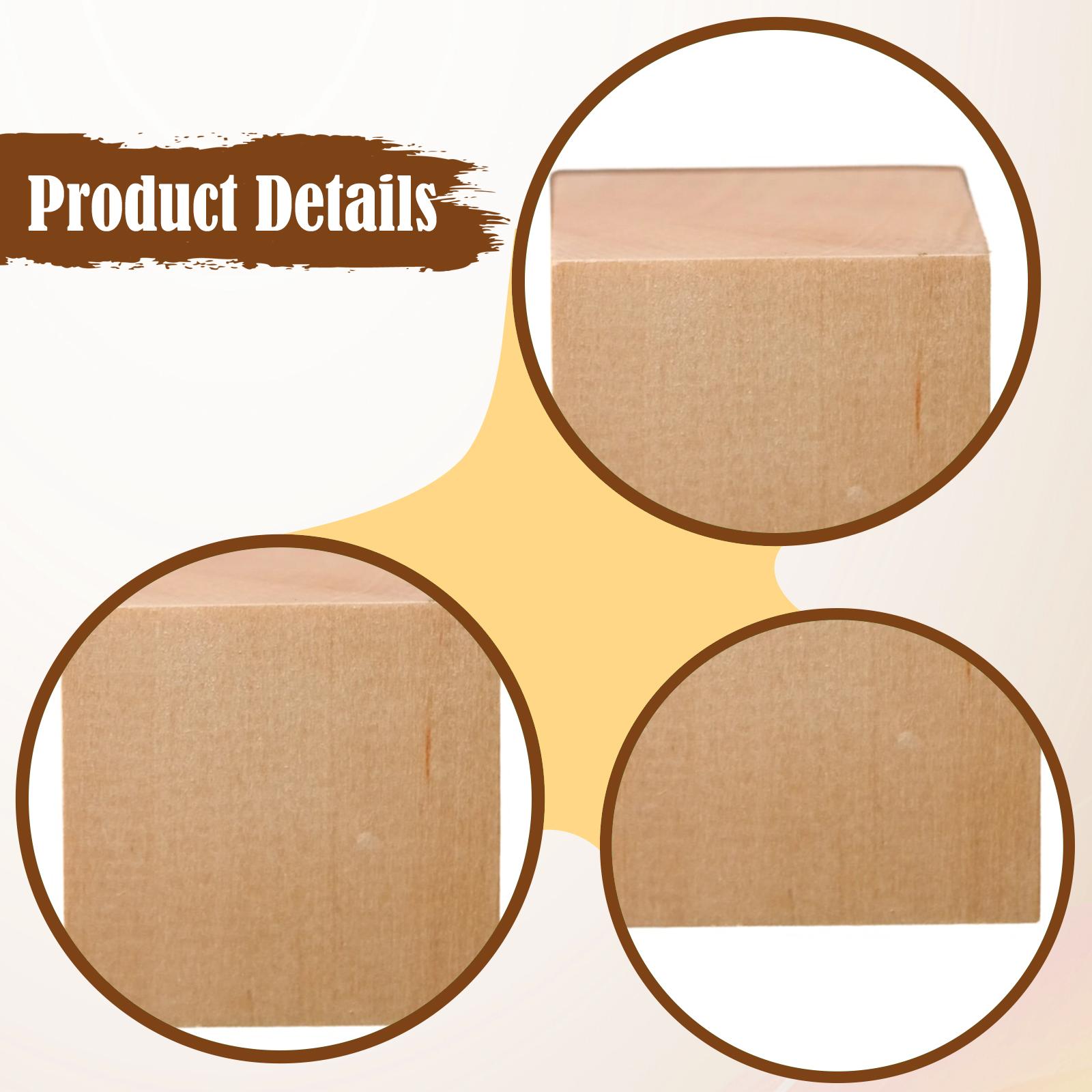 Woodworking Artisans - Basswood Carving Blocks Unfinished Wooden Blocks
