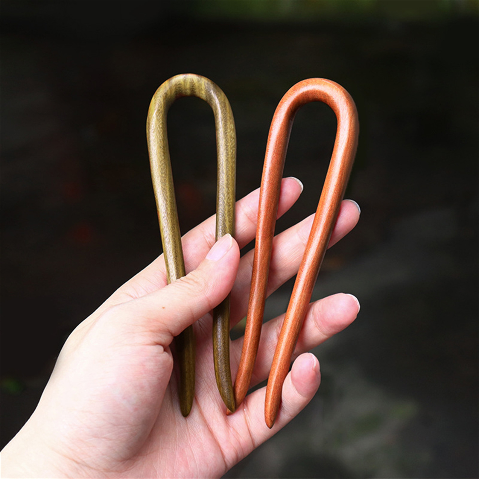 Woodworking Women - 12cm U shape Hair Pins Chinese