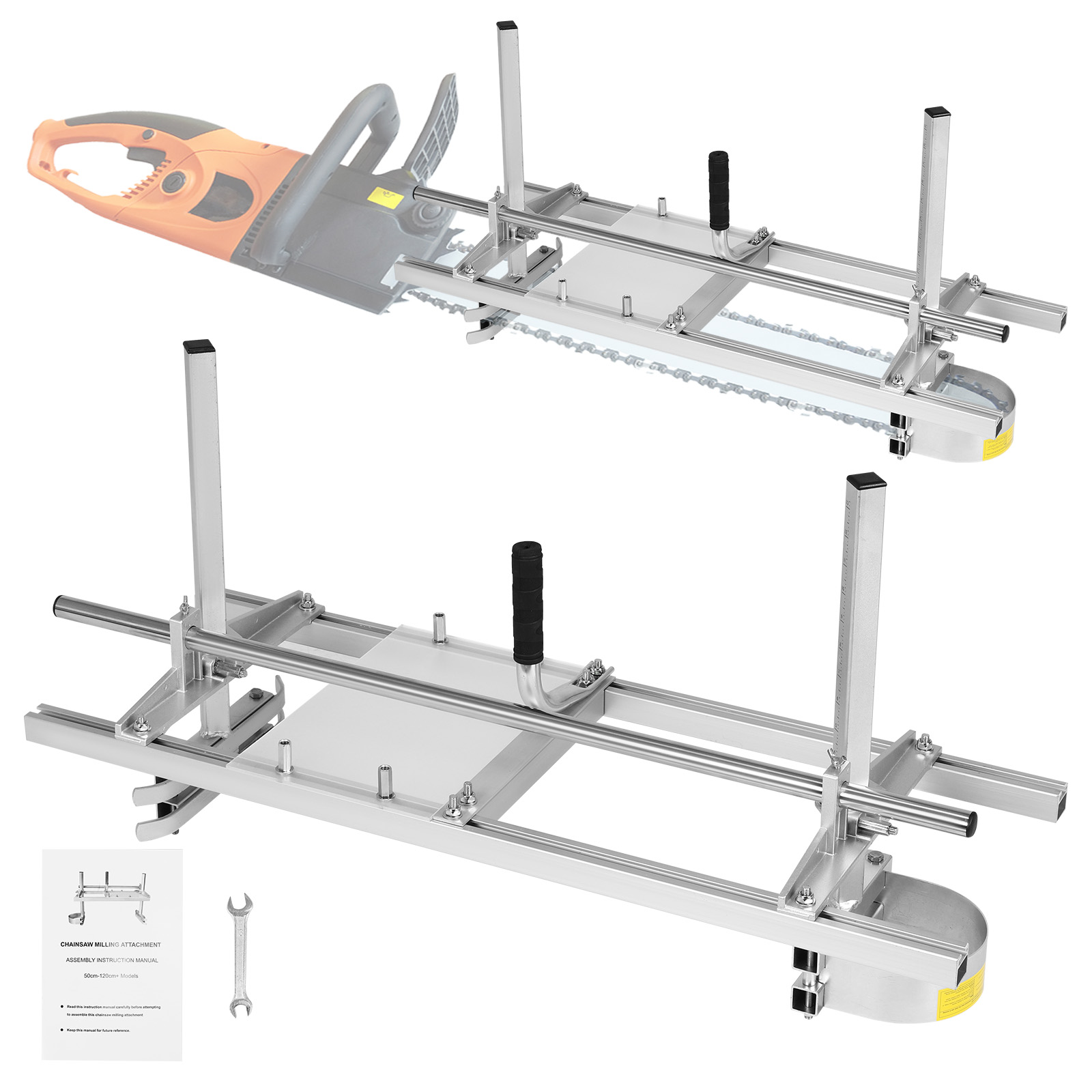 Woodworking Kits - 36inch Steel Adjustable DIY Lumber Mill