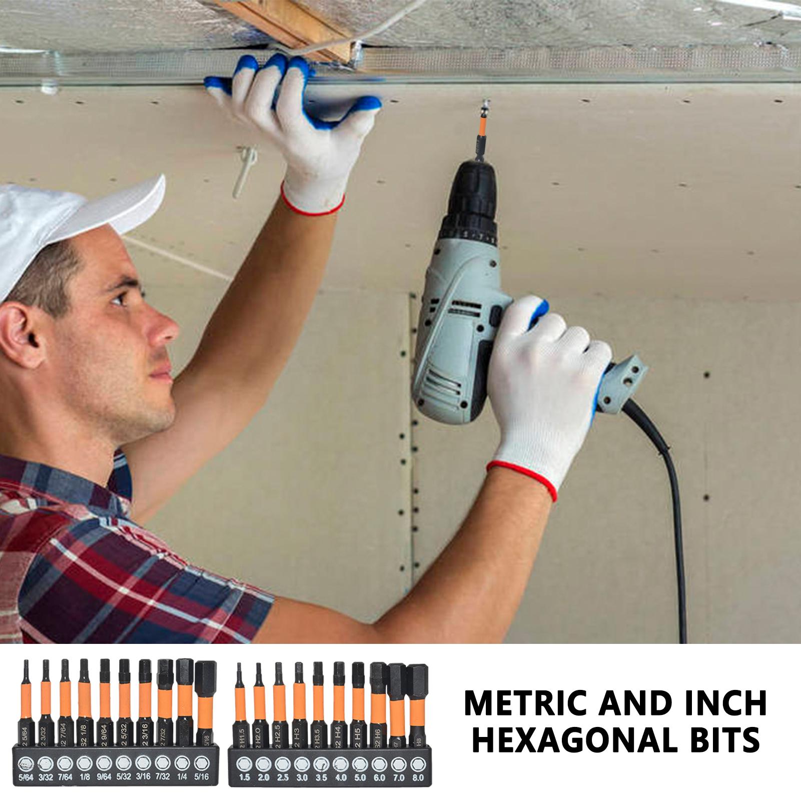 Woodworking Kits For Adults - Allen Wrench Drill Bit Set Hex