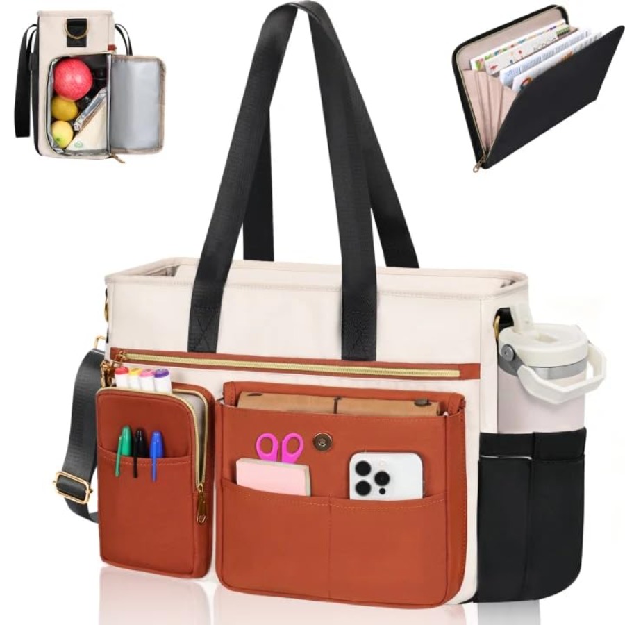 Teacher Tote Bag for Women 2Pc - Woodworking Teacher ulasan dan harga