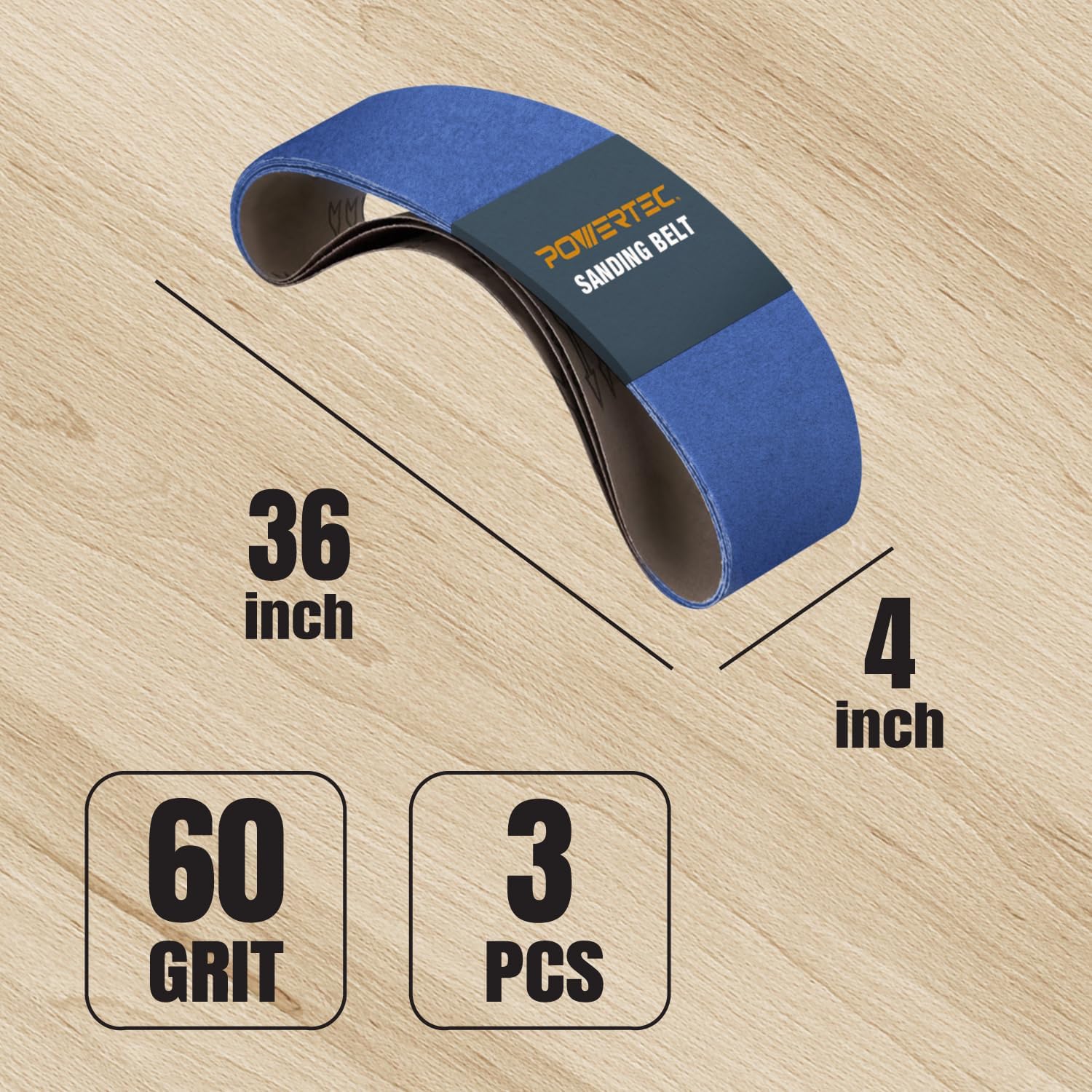 3 Pack 4x36 Sanding Belts 60 G - Woodworking Images Free ulasan dan harga