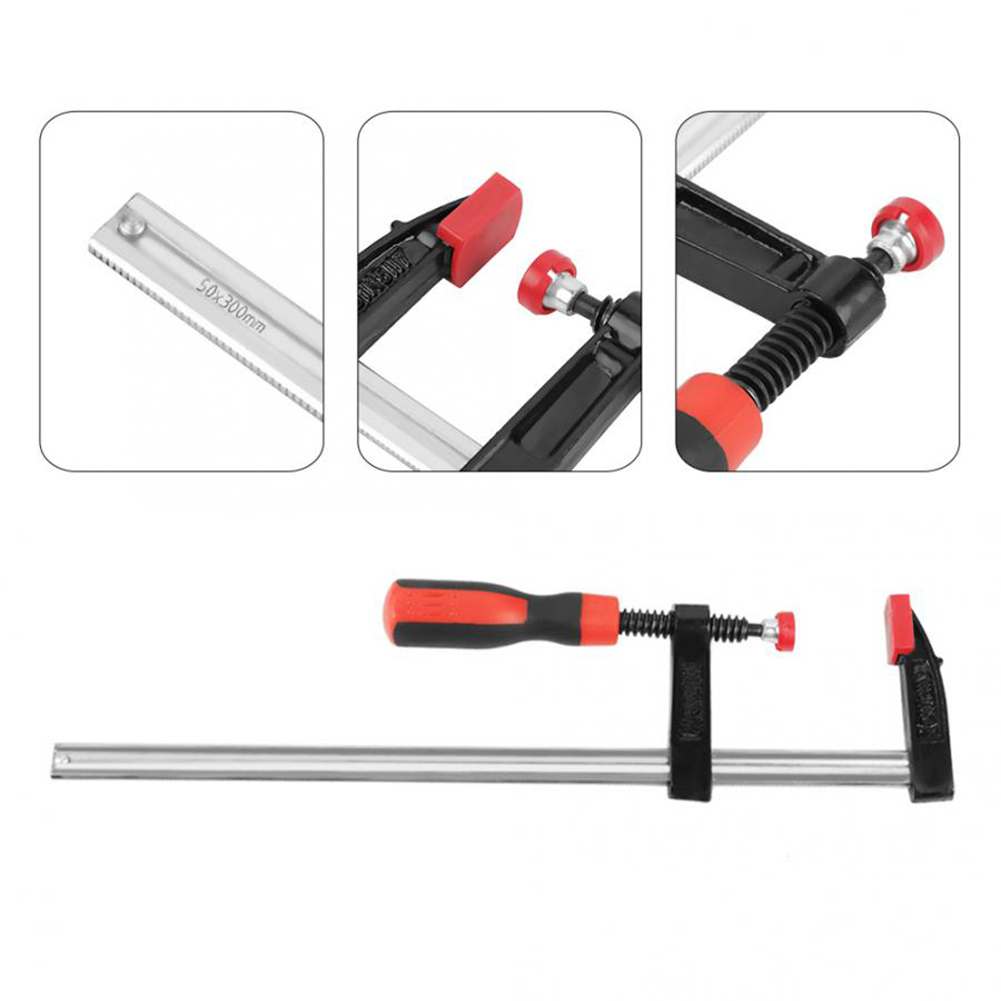 4Pcs F Clamp Heavy Duty F Clam - Woodworking Clamp ulasan dan harga
