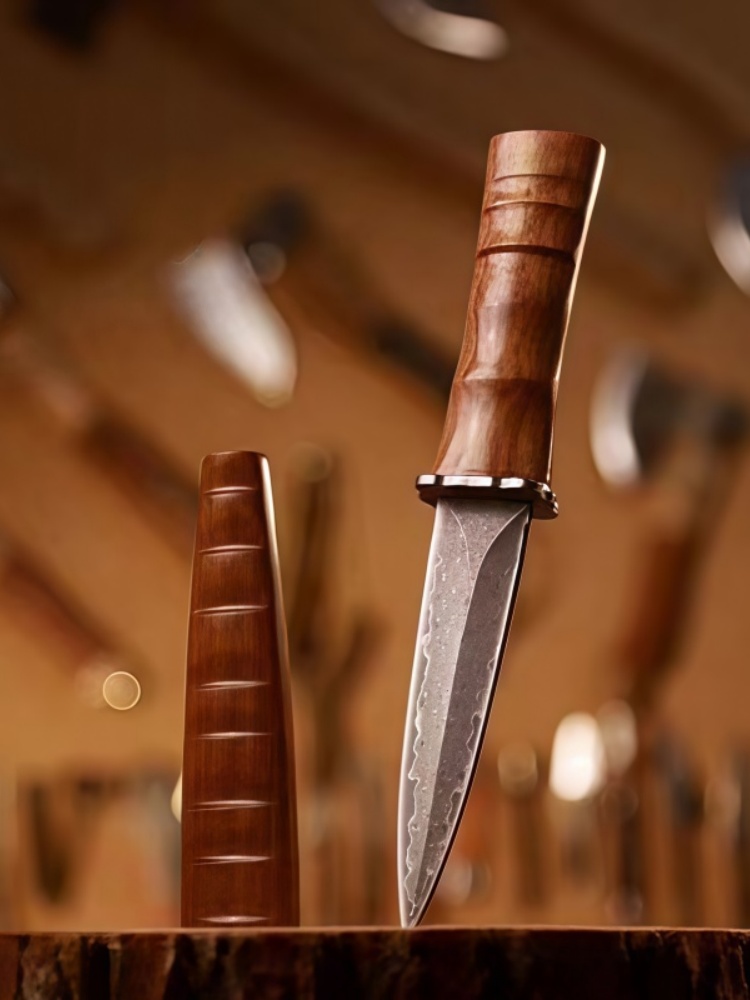 Hand Forged Damascus Hunting K - Woodworking Artisans ulasan dan harga