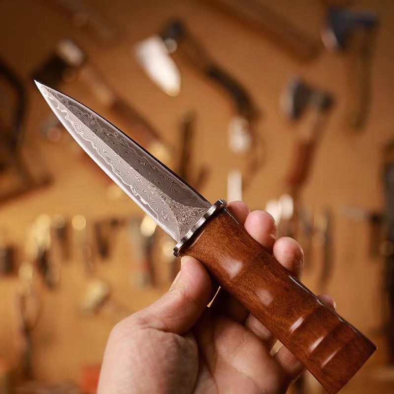 Hand Forged Damascus Hunting K - Woodworking Artisans ulasan dan harga