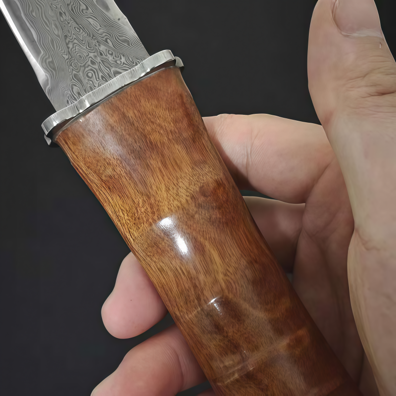Hand Forged Damascus Hunting K - Woodworking Artisans ulasan dan harga