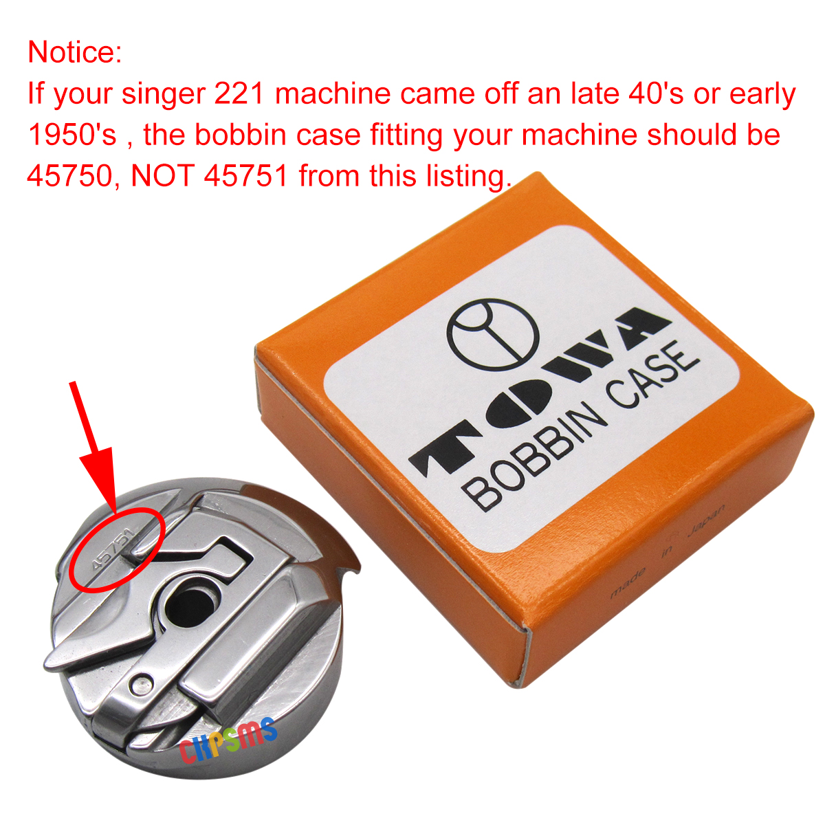 TOWA BRAND BOBBIN CASE #45751  - Woodworking Brand ulasan dan harga
