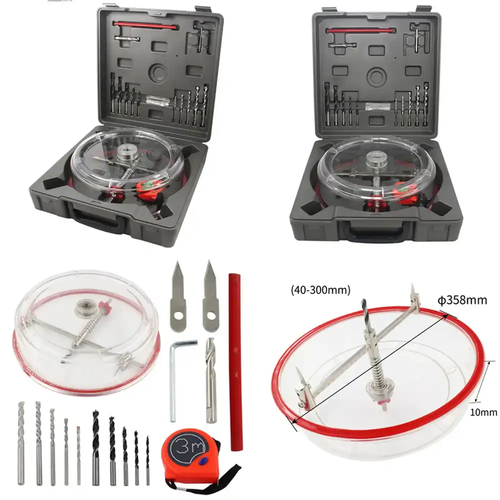Adjustable Hole Saw Cutter Dri - Woodworking Kits ulasan dan harga