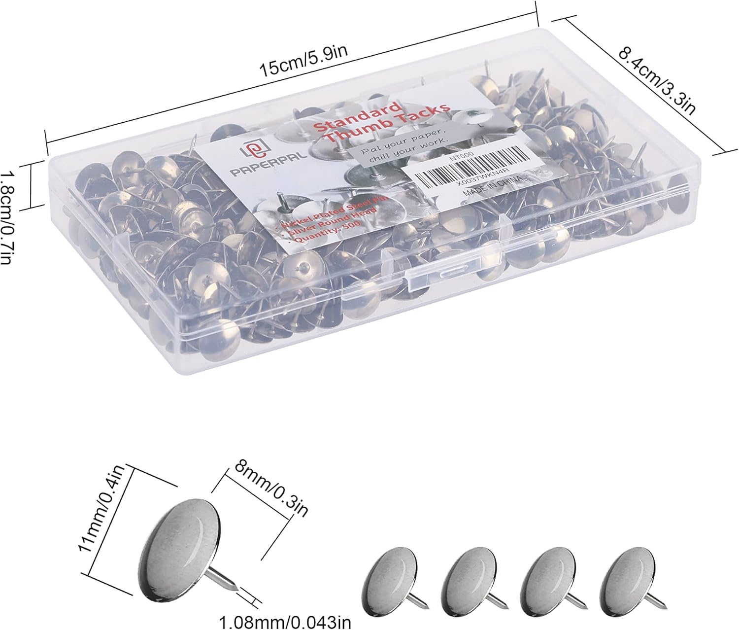 500 Standard Thumbtacks for Co - Woodworking Images Free ulasan dan harga