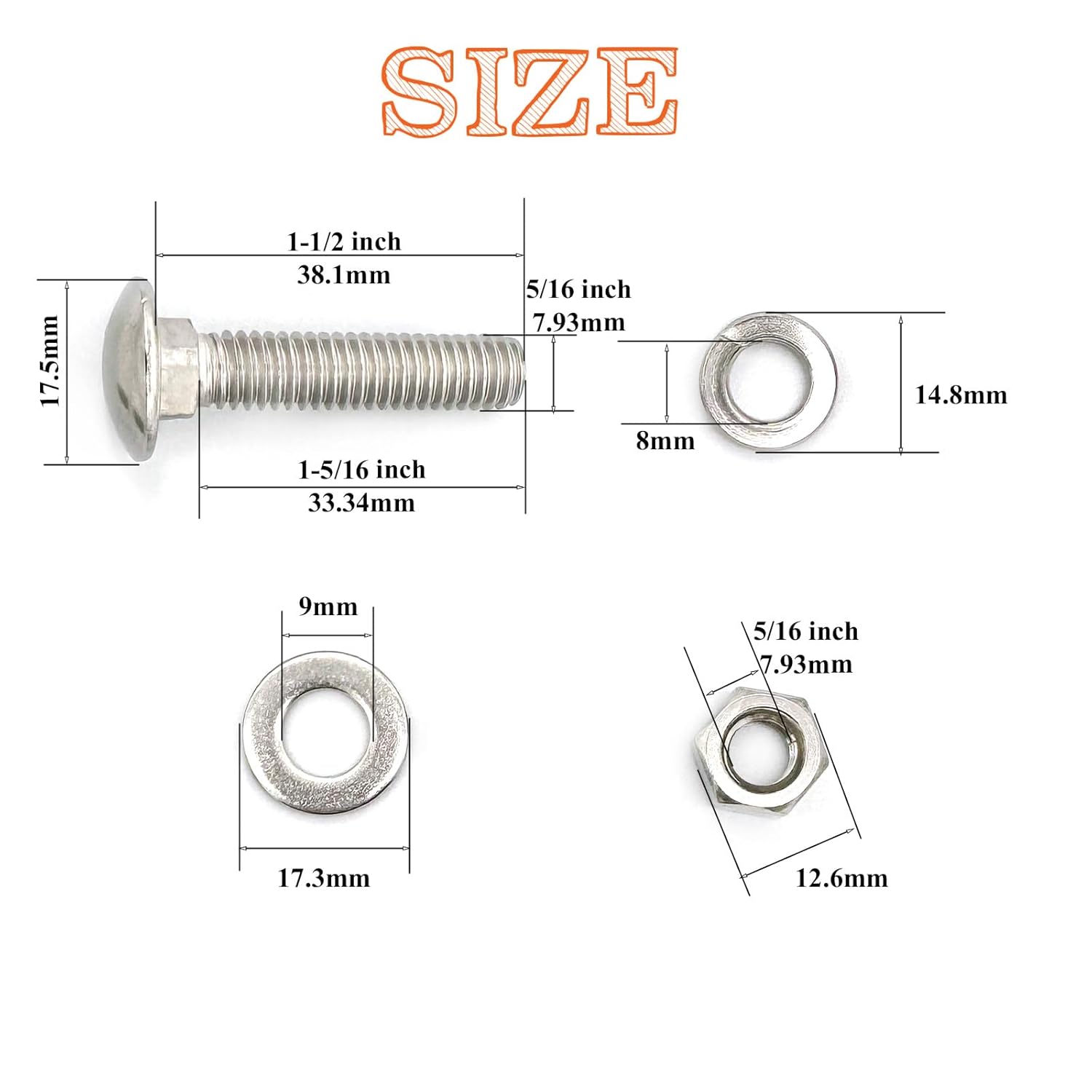 304 Stainless Steel Carriage B - Woodworking Images Free ulasan dan harga
