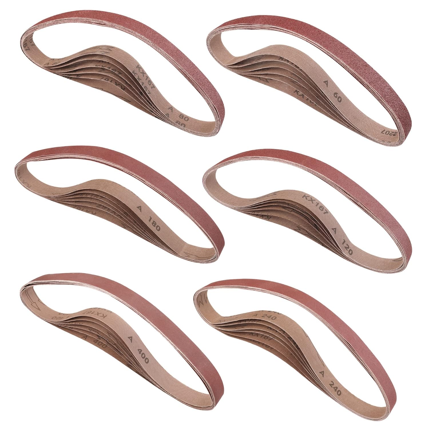 36 Pack 1x30 Inch Sanding Belt - Woodworking Kits ulasan dan harga
