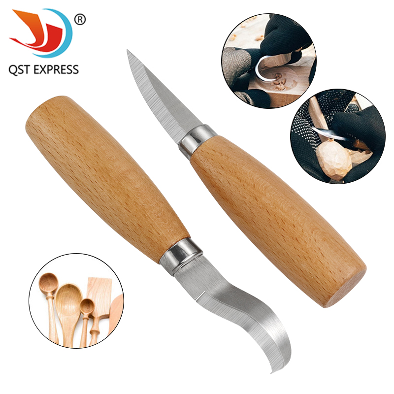 Stainless Iron Carving Knife B - Woodworking Kits ulasan dan harga