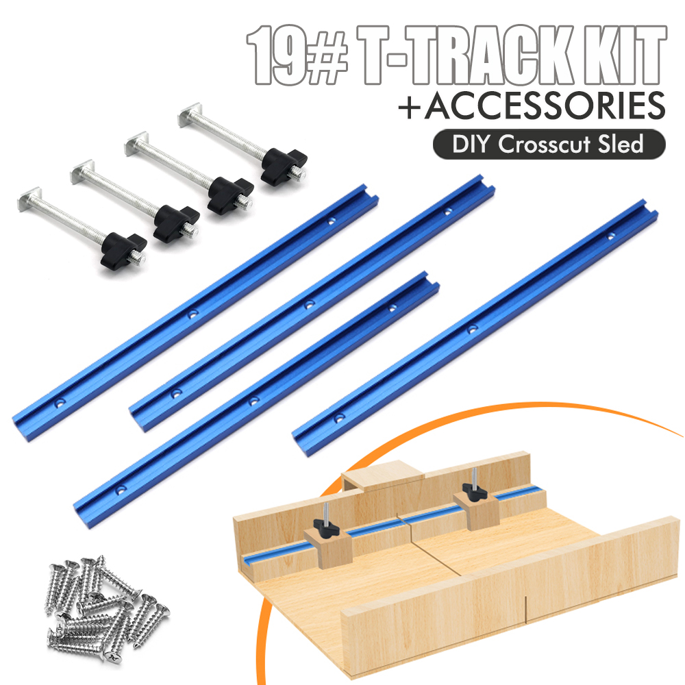 Woodworking 19# T-track Kit an - Woodworking Kits ulasan dan harga