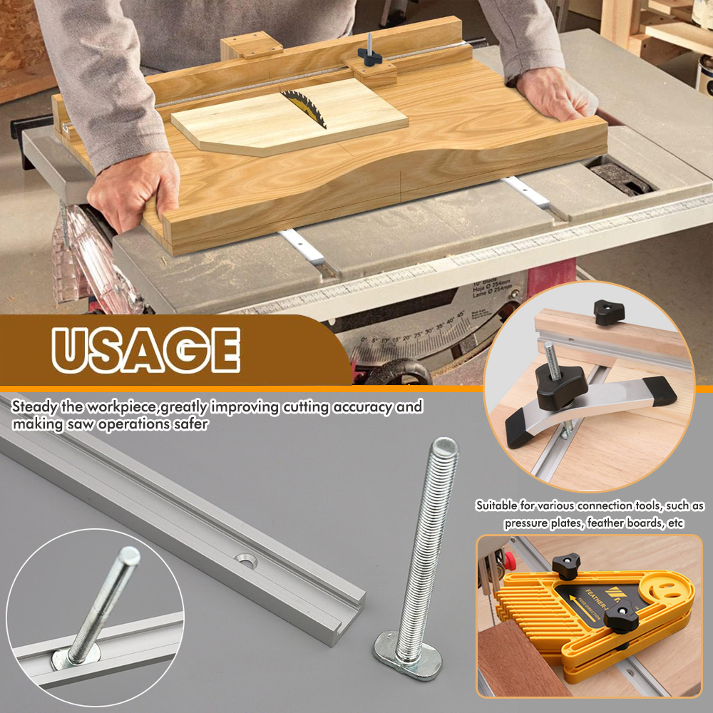 Woodworking 19# T-track Kit an - Woodworking Kits ulasan dan harga