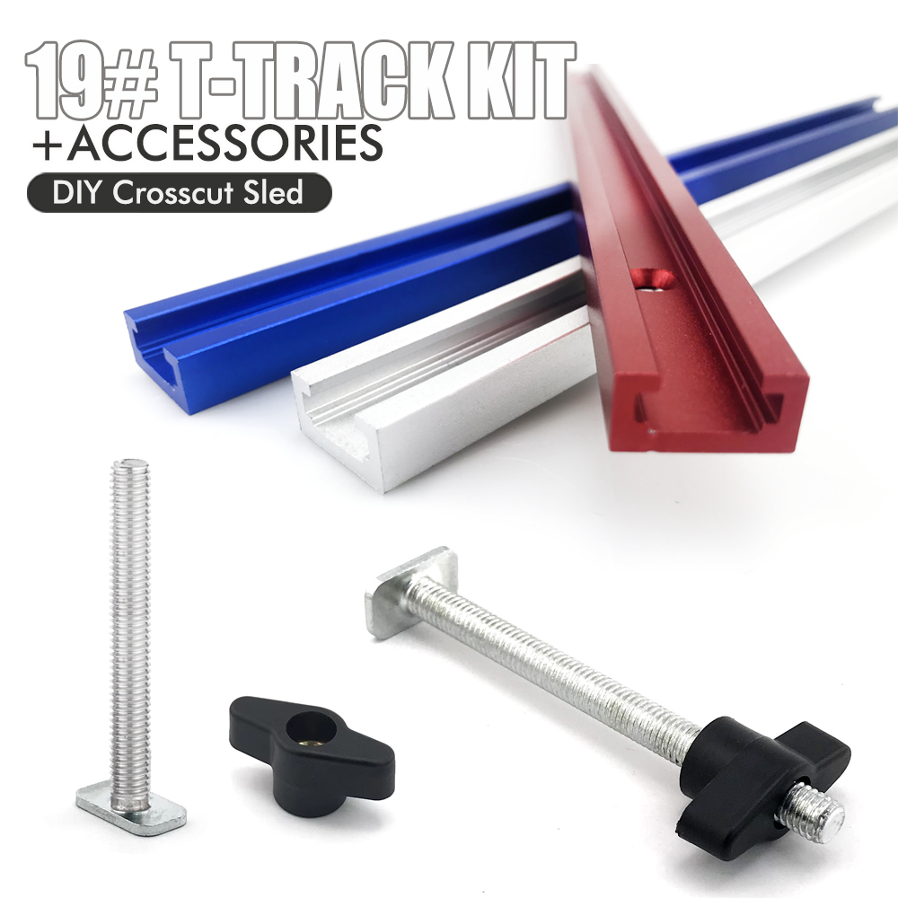 Woodworking 19# T-track Kit an - Woodworking Kits ulasan dan harga
