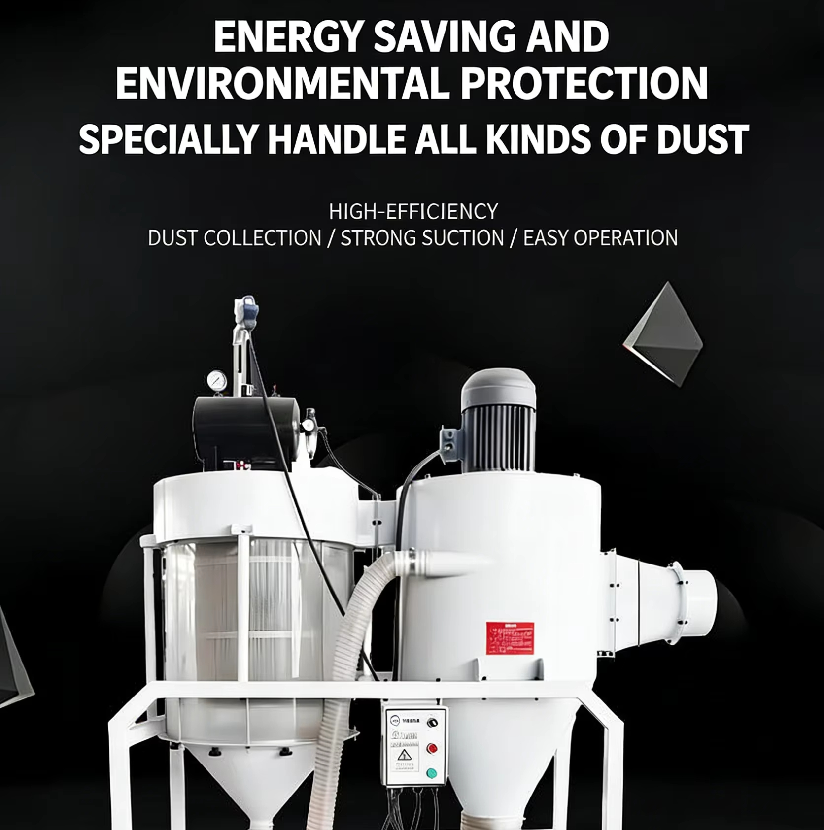 Industrial Cyclone Dust Collec - Woodworking Industry ulasan dan harga