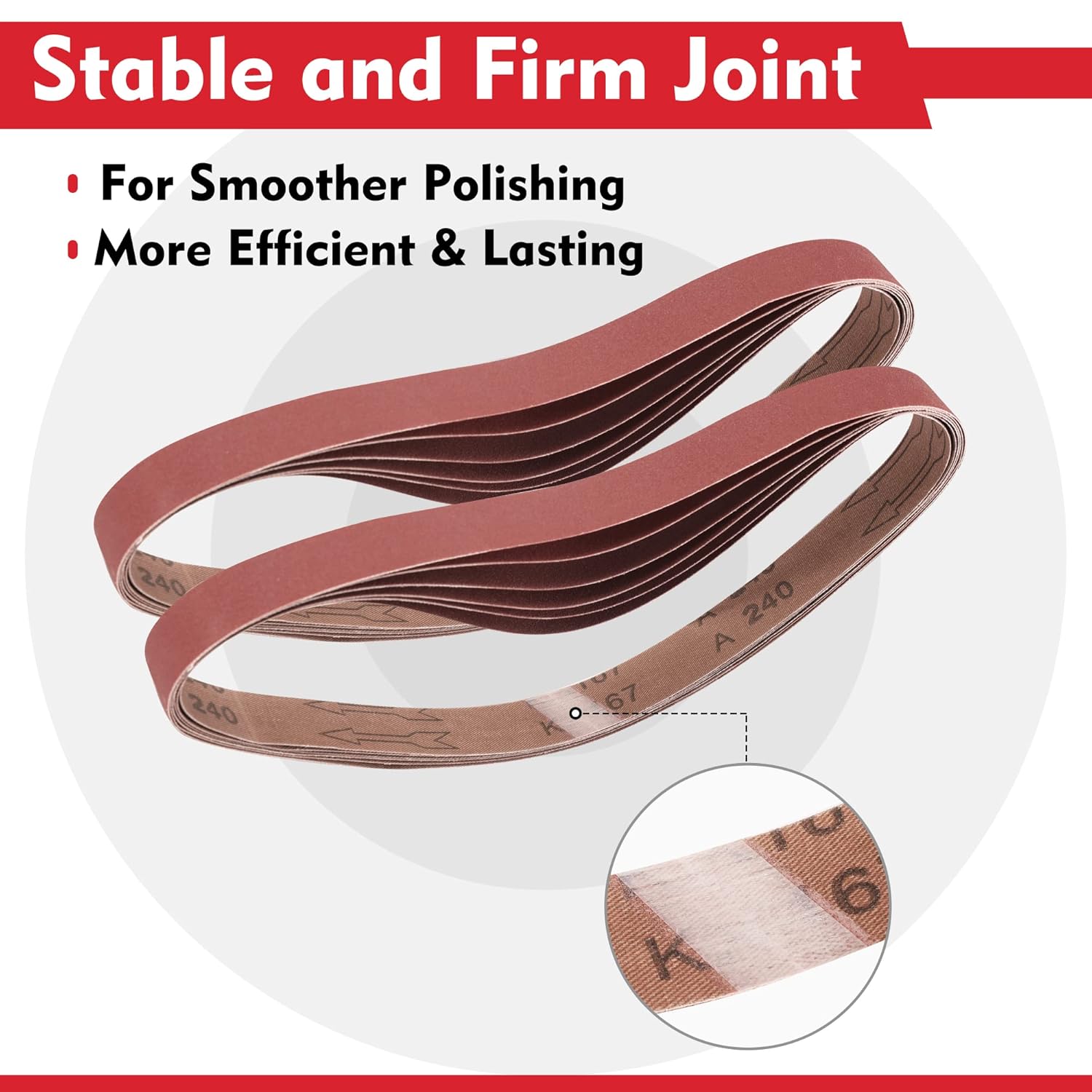 36 Pack 1x30 Inch Sanding Belt - Woodworking Kits ulasan dan harga