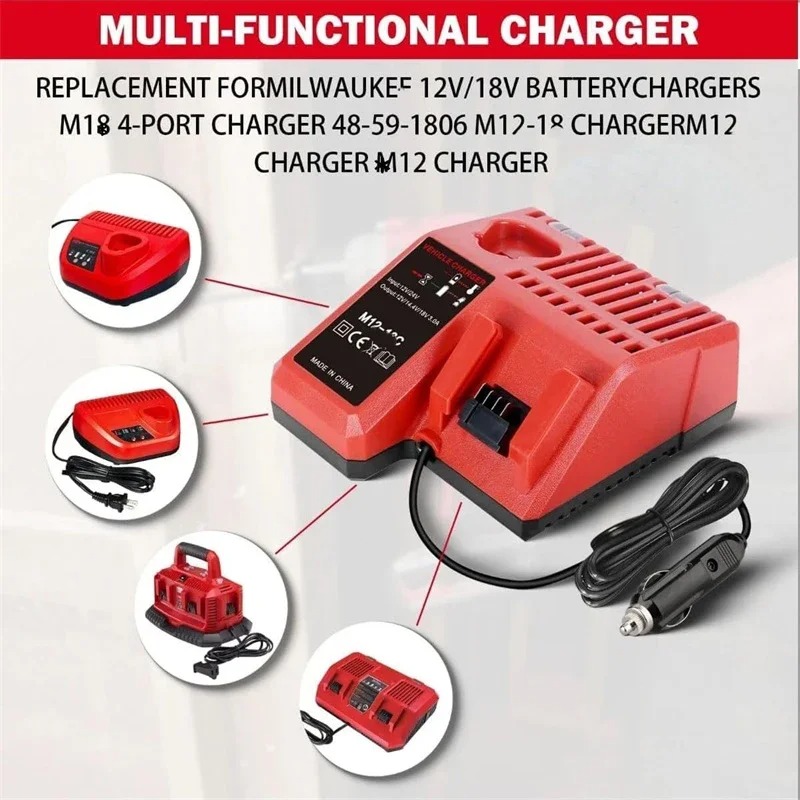 Brand new Car charger for Milw - Woodworking Brand ulasan dan harga