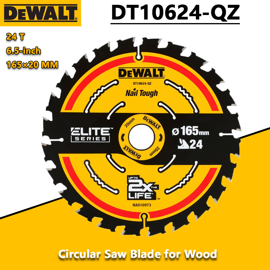 DEWALT DT10624-QZ 1/3pcs 24T C - Woodworking Industry ulasan dan harga