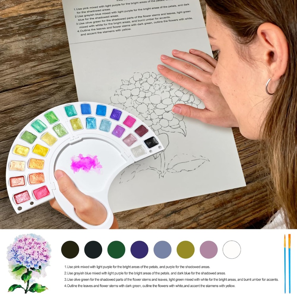 Watercolor Workbook: 13-Page 3 - Woodworking Kits For Adults ulasan dan harga