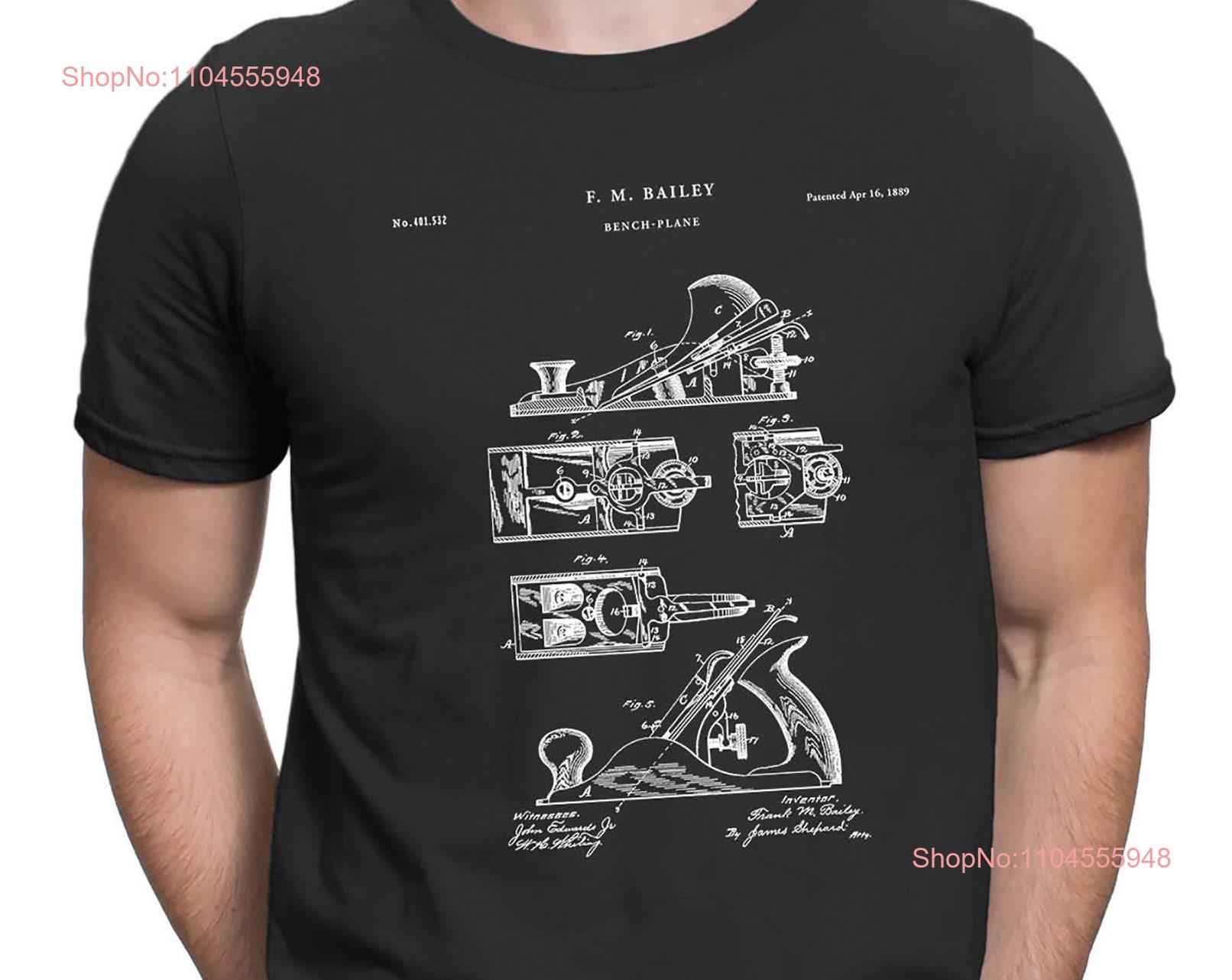 Bench Plane Carpentry T Shirt  - Woodworking Teacher ulasan dan harga