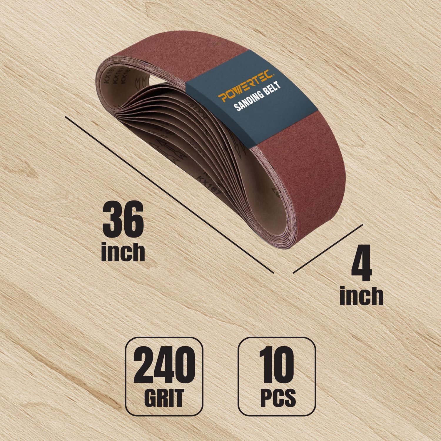 10PK 4x36 Sanding Belts 240 Gr - Woodworking Images Free ulasan dan harga