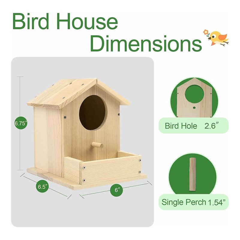 B14C Bird House Kits For Adult - Woodworking Kits For Adults ulasan dan harga