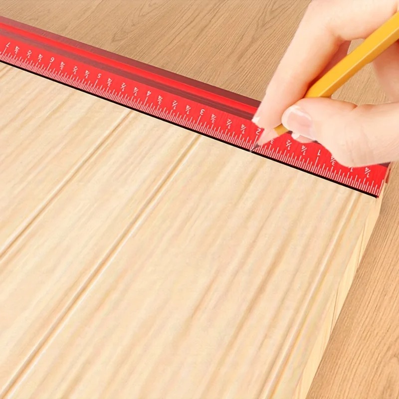 V-shaped ruler aluminum alloy  - Woodworking Free Plans ulasan dan harga