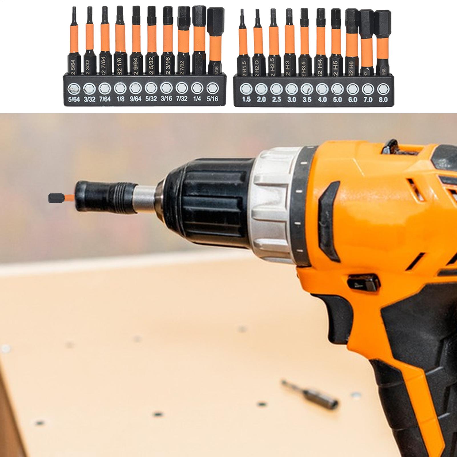 Allen Wrench Drill Bit Set Hex - Woodworking Kits For Adults ulasan dan harga