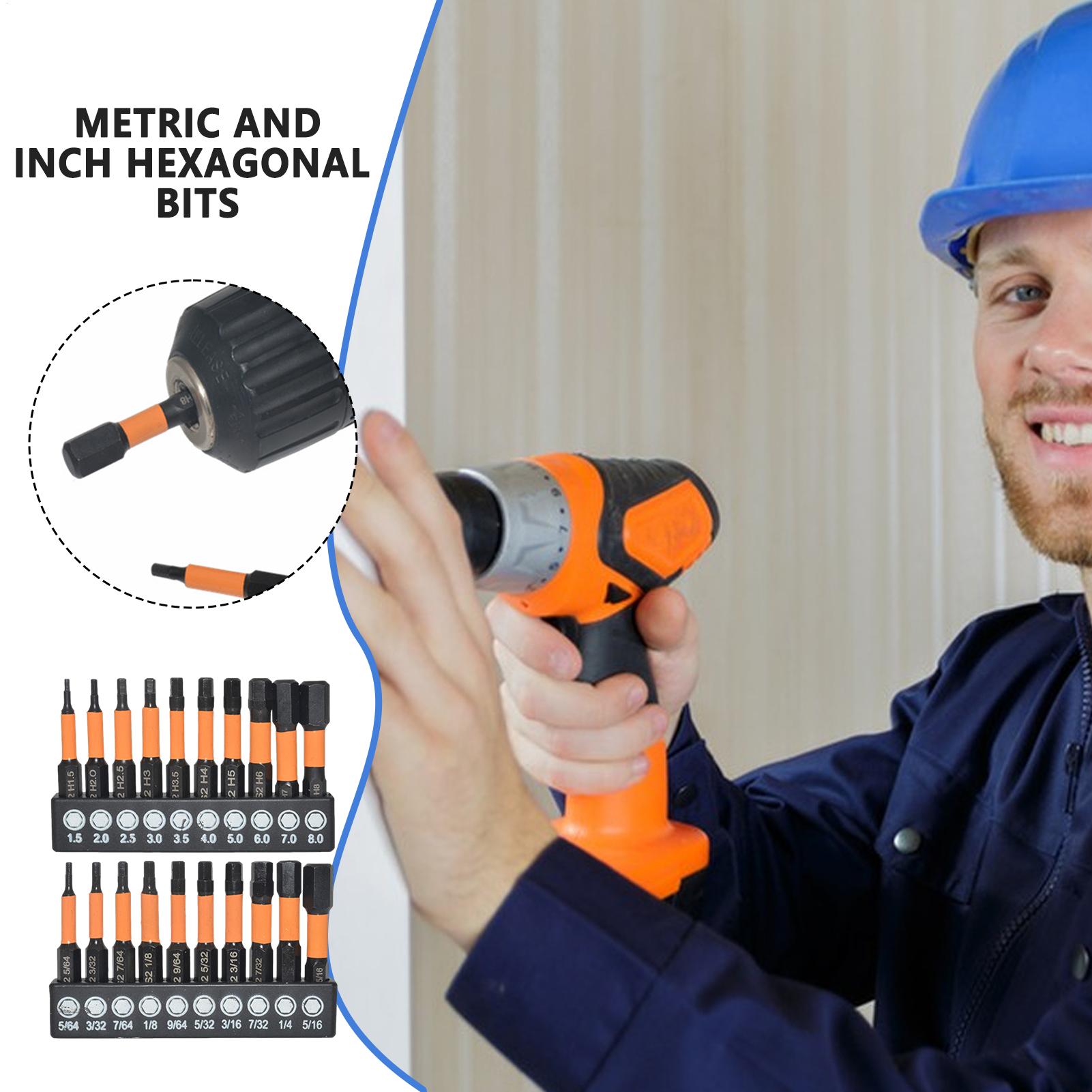 Allen Wrench Drill Bit Set Hex - Woodworking Kits For Adults ulasan dan harga
