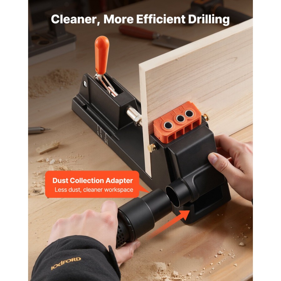 Pocket Hole Jig Kit 1/2 to 1-1 - Woodworking Kits ulasan dan harga