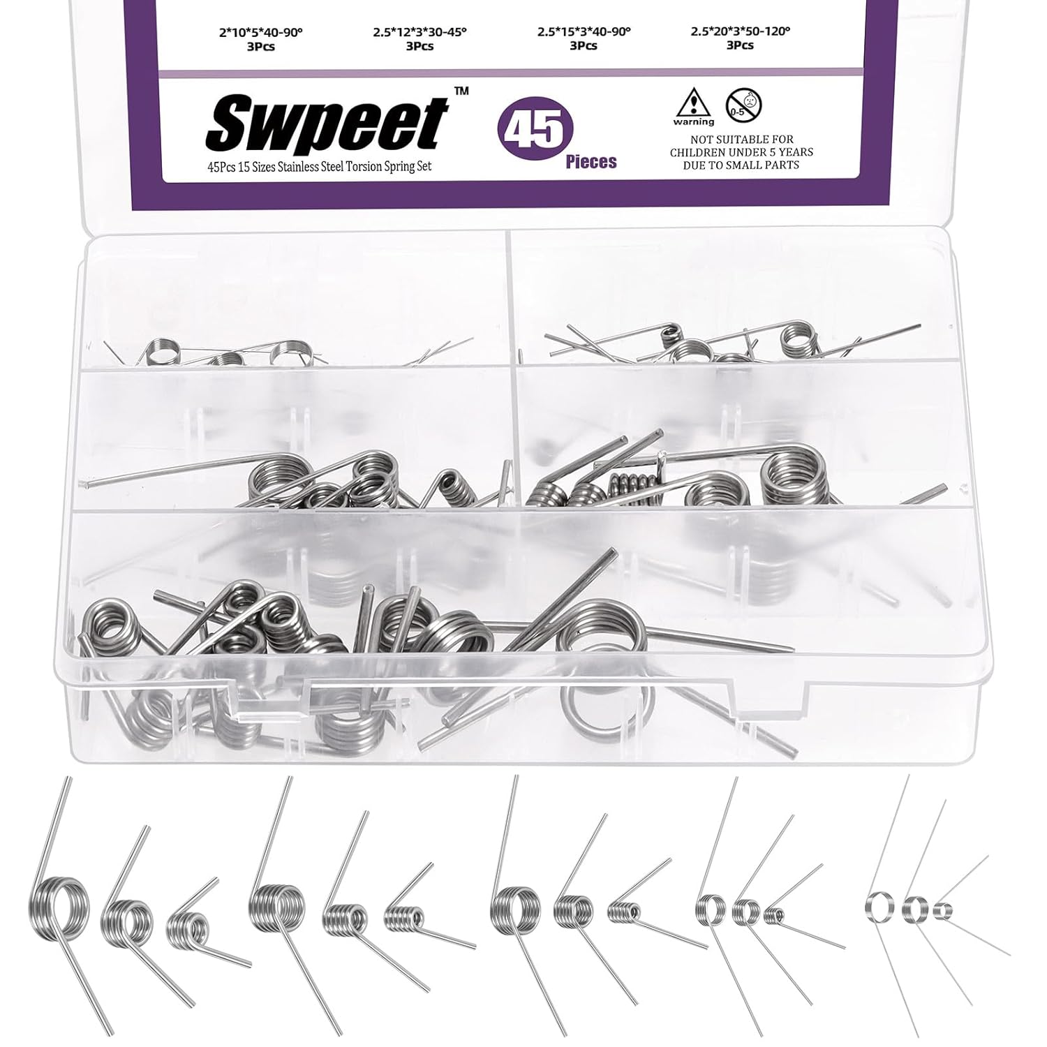 45Pcs 15 Sizes 45/90/120 Degre - Woodworking Kits ulasan dan harga