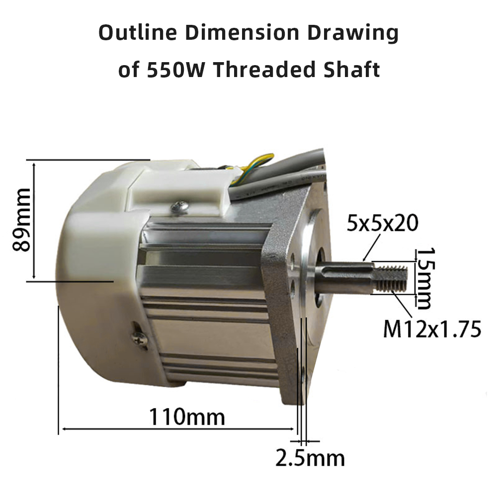 Permanent Magnet Servo Brushle - Woodworking Kits ulasan dan harga